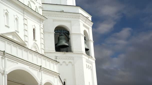 Iván el Grande Bell. Kremlin de Moscú, Rusia. Patrimonio de la Humanidad UNESCO — Vídeo de stock