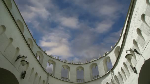 Kutafia (brückenkopf) turm, moskau kremlin, russland — Stockvideo