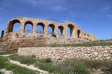 başkenti ve en büyük jerash governorate, Ürdün jerash (Antik gerasa), Ürdün şehirde roman ruins