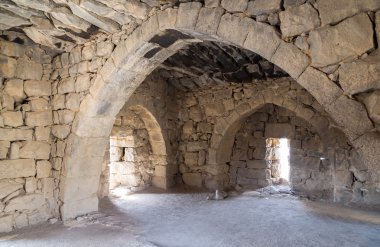 azraq'ın kalesinin Orta Doğu Ürdün, amman doğusunda 100 km