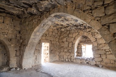 azraq'ın kalesinin Orta Doğu Ürdün, amman doğusunda 100 km