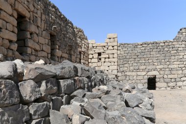 azraq'ın kalesinin Orta Doğu Ürdün, amman doğusunda 100 km