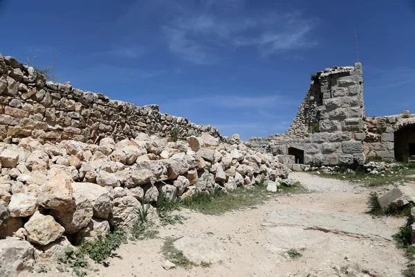 12 世紀、中東に建てられた北の Jordan のアイユーブ アジュルン城 — ストック写真