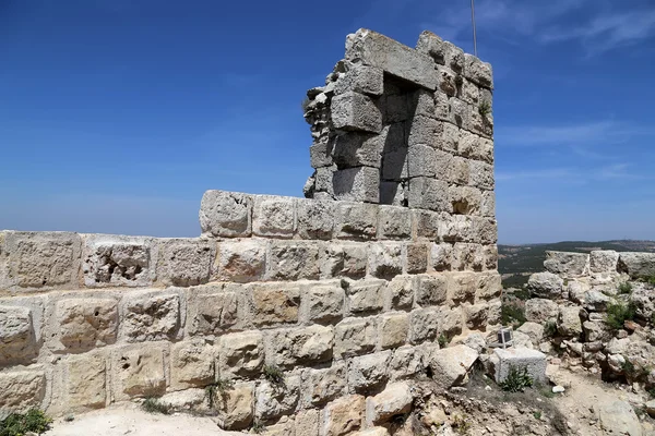 Ajjubidów zamek Ajloun w północnej Jordan, zbudowany w XII wieku, Bliski Wschód — Zdjęcie stockowe