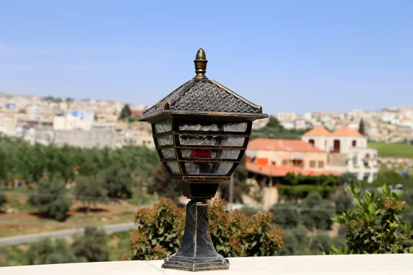 Traditionele Arabische lamp, Jordan, Midden-Oosten — Stockfoto