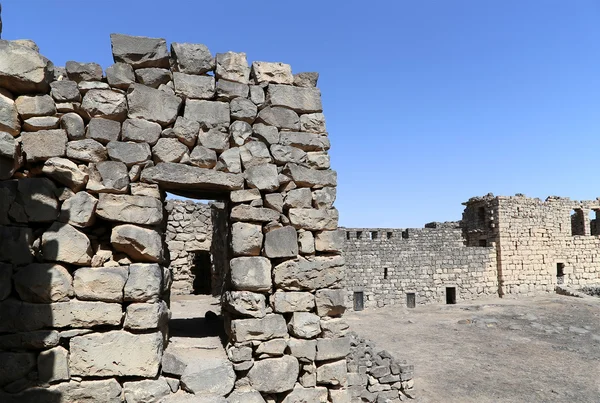 Ruinas del Castillo de Azraq, Jordania central-oriental, 100 km al este de Ammán —  Fotos de Stock