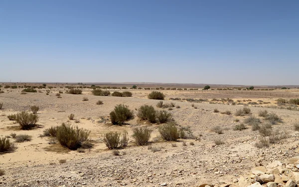 Deserto de pedra no centro da Jordânia, Oriente Médio — Fotografia de Stock