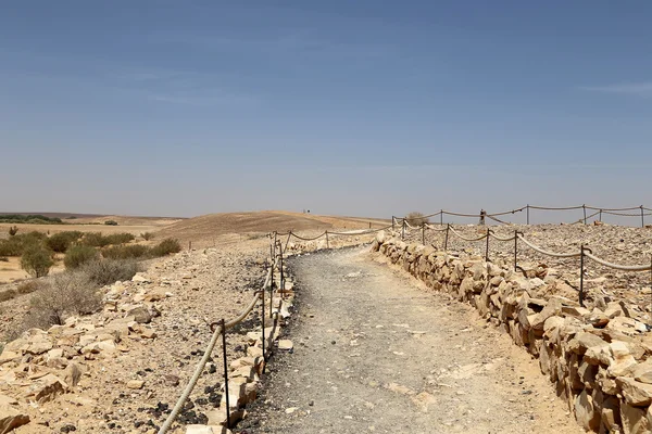 Deserto de pedra no centro da Jordânia, Oriente Médio — Fotografia de Stock