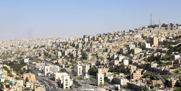 View of Amman's skyline, Jordan, Middle East — Stock Photo, Image