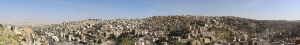 Vista panorámica del horizonte de Ammán, Jordania — Foto de Stock