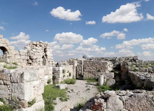 Amman city landmarks-- old roman Citadel Hill,  Jordan — Stock Photo, Image