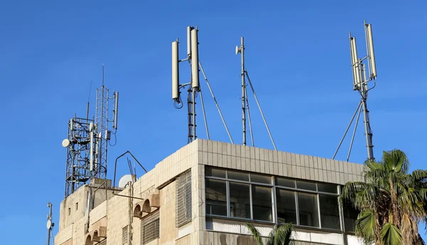 Telekomünikasyon anten ve donanımları — Stok fotoğraf