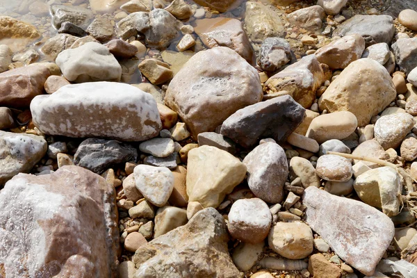 Garam laut mati di Yordania, Timur Tengah — Stok Foto