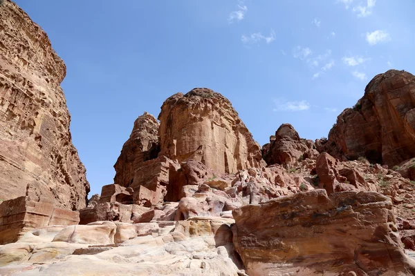 Góry z Petra, Jordan, Bliski Wschód — Zdjęcie stockowe