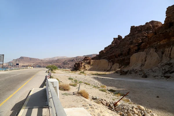 Rocce Wadi Mujib - parco nazionale situato in zona Mar Morto, Giordania — Foto Stock