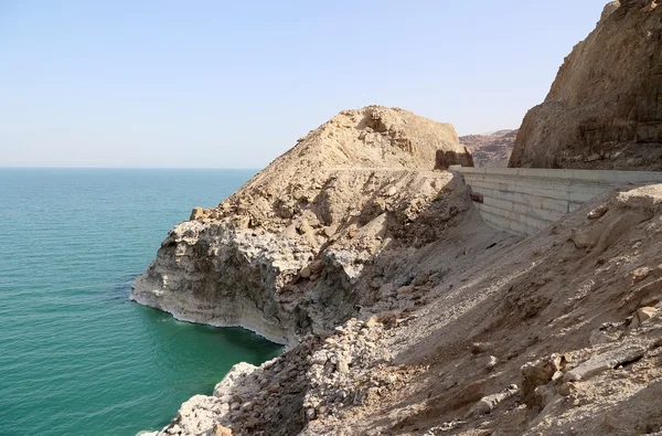 Мертвое морское побережье Иордании, Ближний Восток — стоковое фото