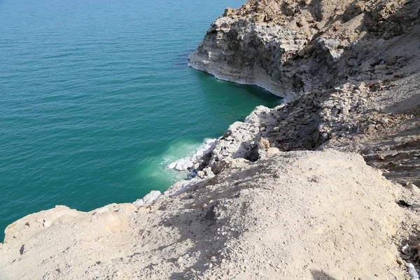 Dead sea coast at Jordan, Middle East — Stock Photo, Image
