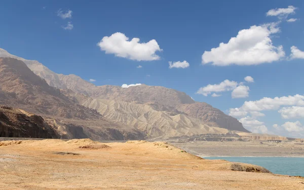 Jordan, Orta Doğu sahilinde ölü deniz — Stok fotoğraf