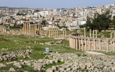 Forum Gerasa (Jerash), Jordan (Oval Plaza)
