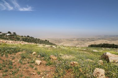 Dağ manzarası, Jordan, Ortadoğu çöl
