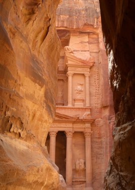 Al Khazneh veya hazine Petra, Jordan--Bu bir Jordan sembolüdür