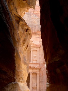 Al Khazneh veya hazine Petra, Jordan--Bu bir Jordan sembolüdür