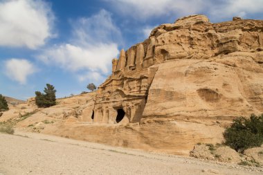 Petra Dağları, Ürdün, Orta Doğu. Petra, 1985 yılından beri UNESCO Dünya Mirasları Bölgesi 'nde bulunuyor.