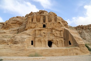 Petra Dağları, Ürdün, Orta Doğu. Petra, 1985 yılından beri UNESCO Dünya Mirasları Bölgesi 'nde bulunuyor.