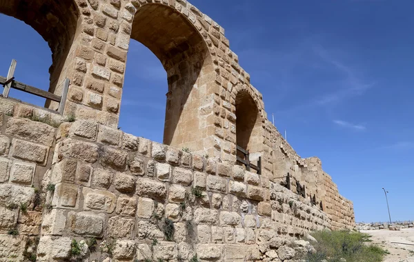 Başkenti ve en büyük jerash governorate, Ürdün jerash (Antik gerasa), Ürdün şehirde roman ruins — Stok fotoğraf
