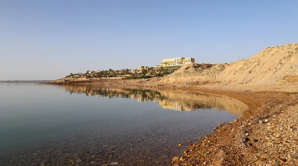 Costa del Mar Muerto en Jordania, Oriente Medio —  Fotos de Stock