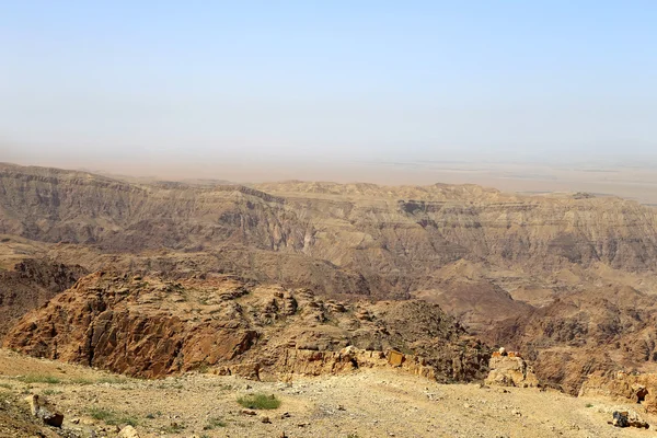 Desert berglandschap, Jordan, Midden-Oosten — Stockfoto