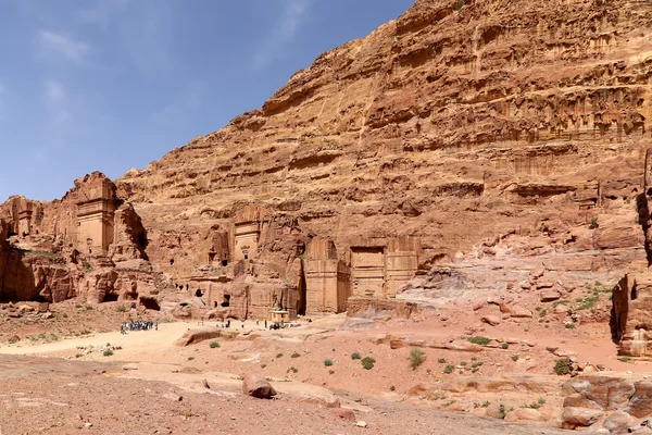 Petra, Jordan-- it is a symbol of Jordan — Stock Photo, Image