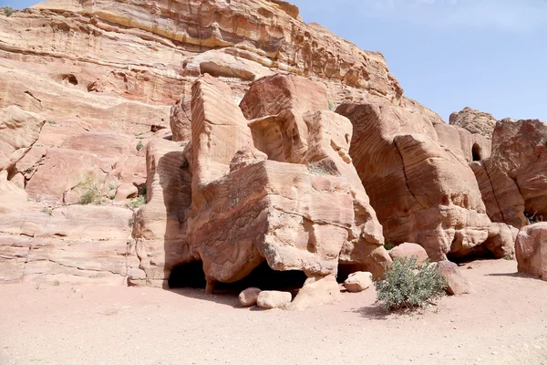 Petra, Jordan- se on Jordanian symboli — kuvapankkivalokuva