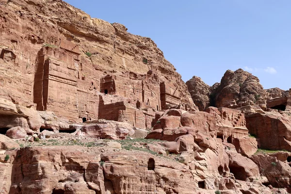 Petra, jordan-- es ist ein Symbol von jordan — Stockfoto