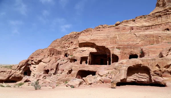 Petra, Jordan--Bu bir Jordan sembolüdür — Stok fotoğraf