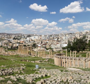 Forum Gerasa (Jerash), Jordan (Oval Plaza).