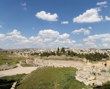 Forum Gerasa (Jerash), Jordan (Oval Plaza).