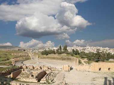 Forum Gerasa (Jerash), Jordan (Oval Plaza).