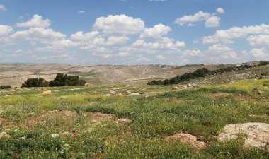 Dağ manzarası, Jordan, Ortadoğu çöl