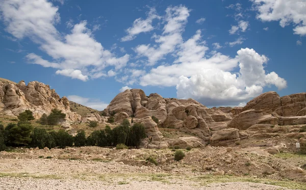 Mountains of Petra, Jordan, Middle East. — Stock Photo, Image