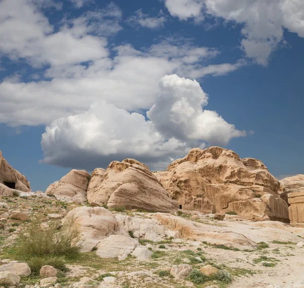 佩特拉，Jordan，中东地区的山. — 图库照片