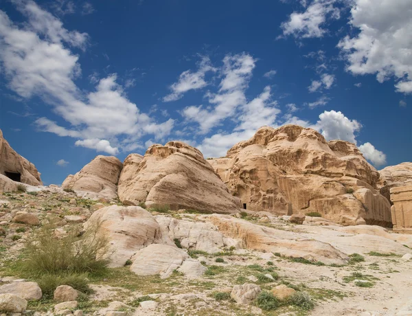 Montanhas de Petra, Jordânia, Oriente Médio . — Fotografia de Stock