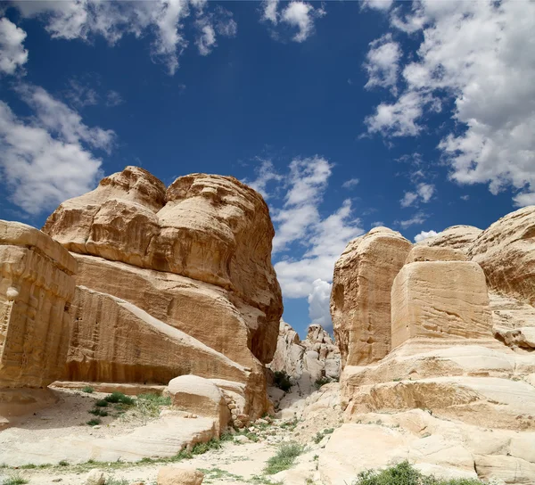 Hory Petra, Jordan, Střední východ — Stock fotografie