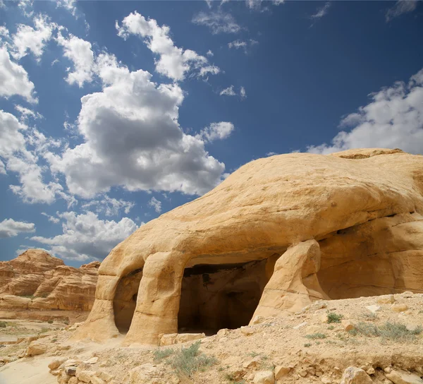 Bergen i Petra, Jordan, Mellanöstern — Stockfoto