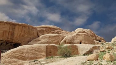 Petra, Jordan, Ortadoğu dağlarında.
