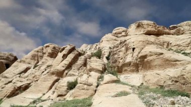 Petra, Jordan, Ortadoğu dağlarında.