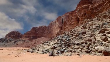 Wadi Rum çöl, Jordan, Orta Doğu