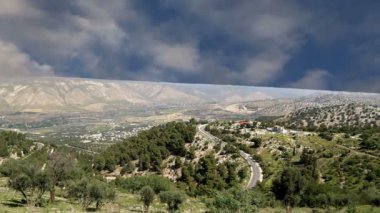 Dağ manzarası, Jordan, Ortadoğu çöl