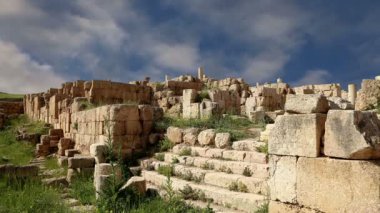 başkenti ve en büyük jerash governorate, Ürdün jerash (Antik gerasa), Ürdün şehirde roman ruins