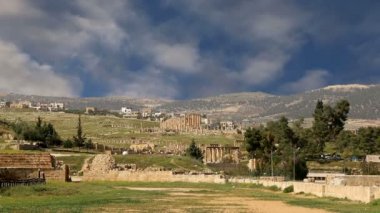 başkenti ve en büyük jerash governorate, Ürdün jerash (Antik gerasa), Ürdün şehirde roman ruins